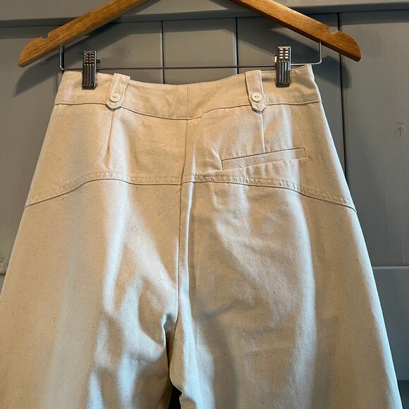 Mod Ref Cream Straight Leg Pants - Picture 8 of 9